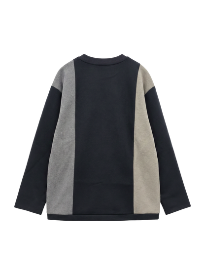 SHIPS: パネル アシンメトリー ポンチ ロングスリーブ カットソー (ロンT) 21SS