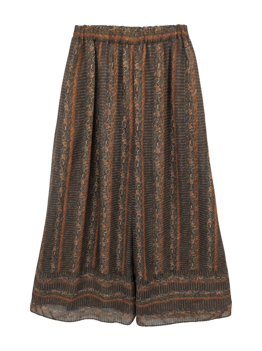 Khaju:ペイズリーストライプパンツ