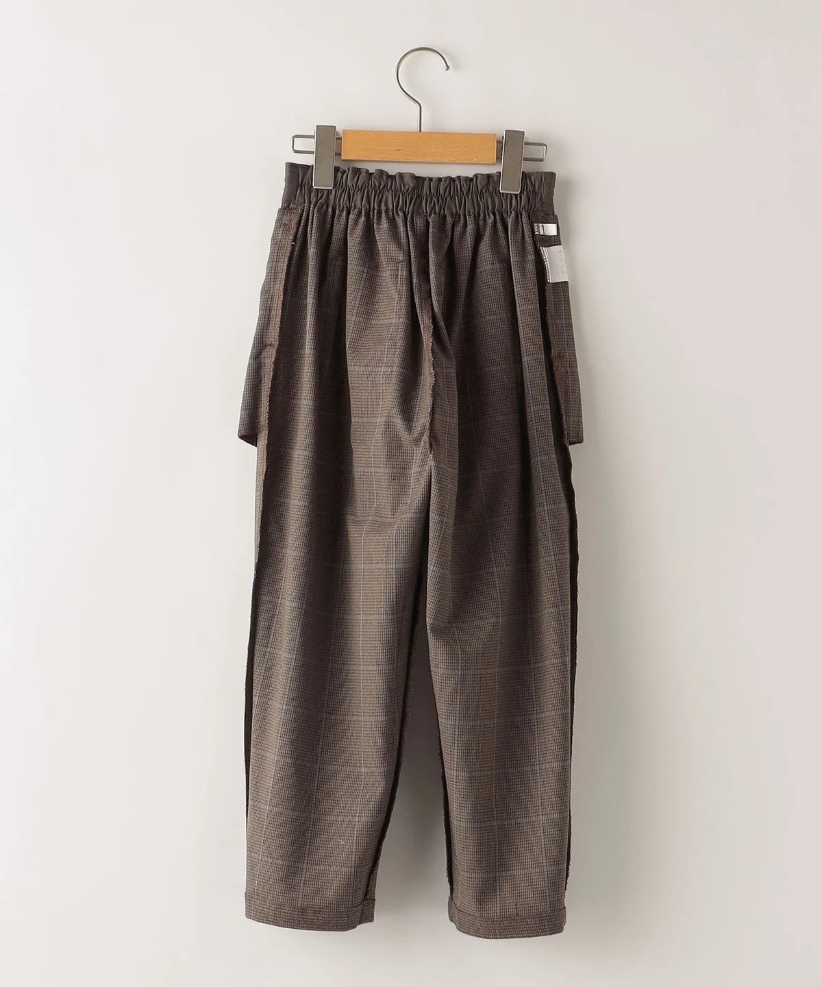 SHIPS KIDS:100〜130cm / チェック タック パンツ