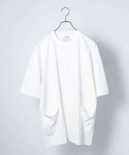 SHIPS any: "COTTON USA" 6oz オーバーサイズ キャンプポケット Tシャツ