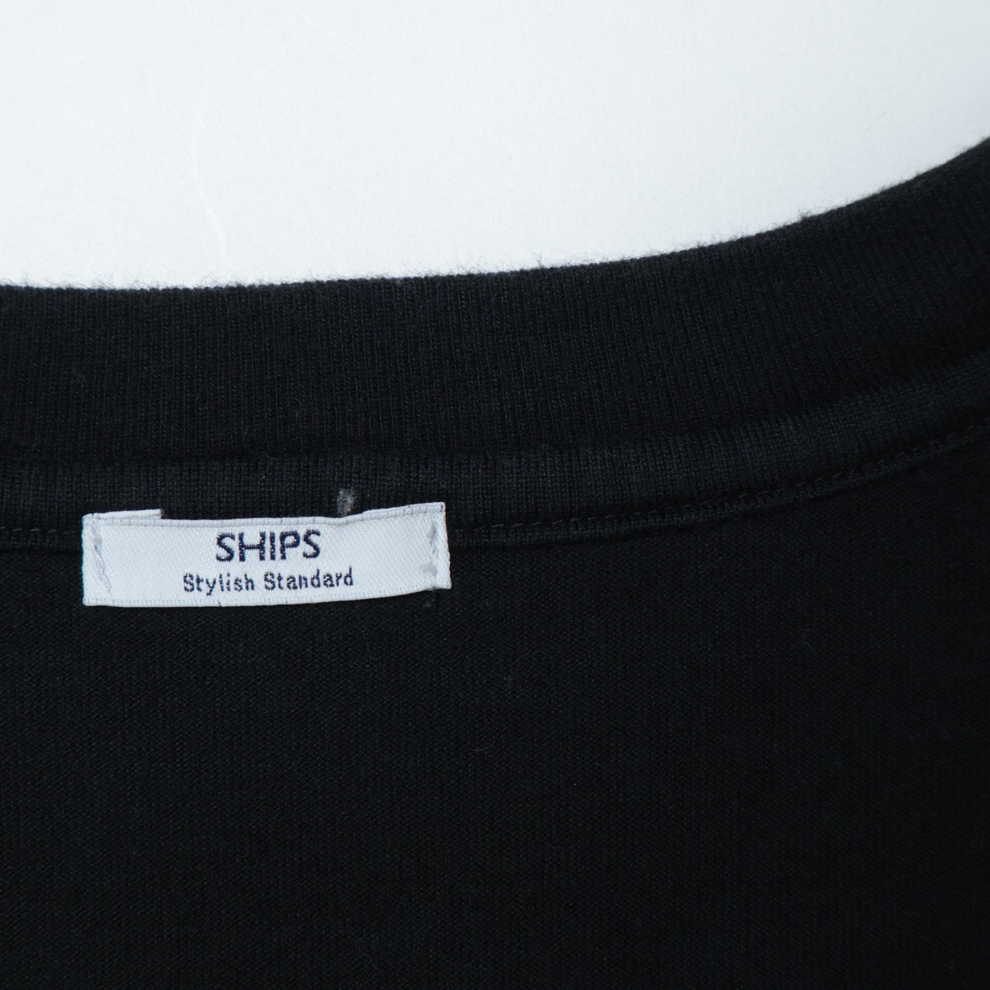 SHIPS: 抗菌・防臭 NANO-FINE（R） コットン Vネック Tシャツ