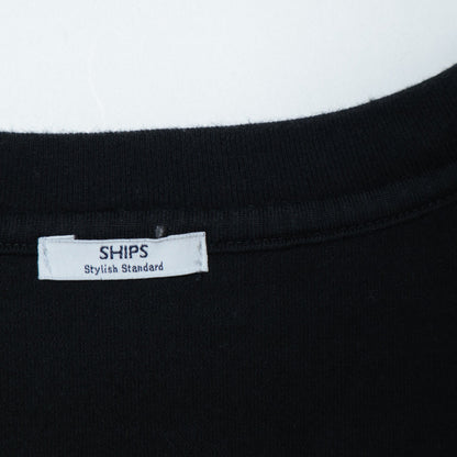 SHIPS: 抗菌・防臭 NANO-FINE（R） コットン Vネック Tシャツ