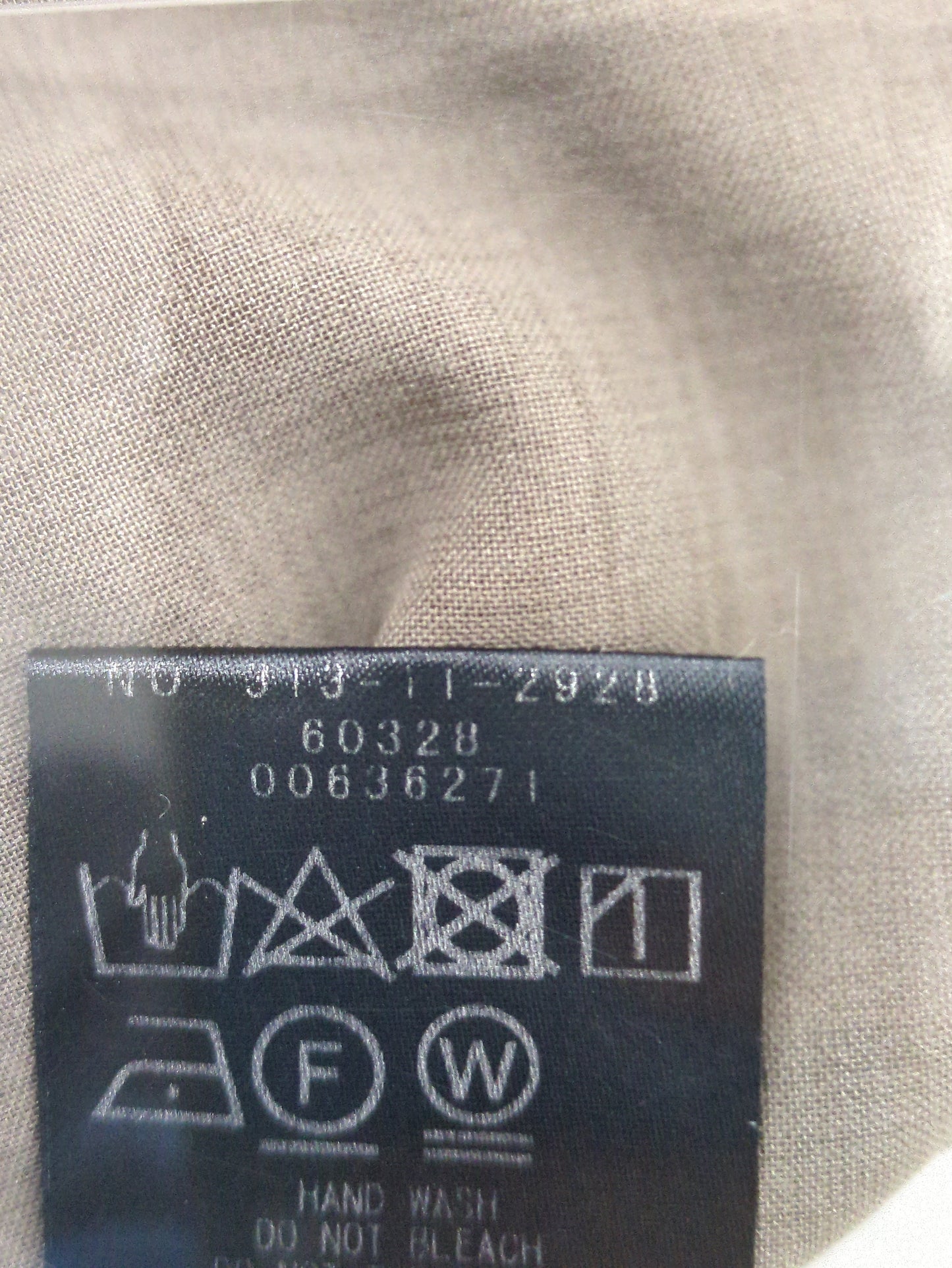 〈手洗い可能〉 麻調 タック テーパード パンツ