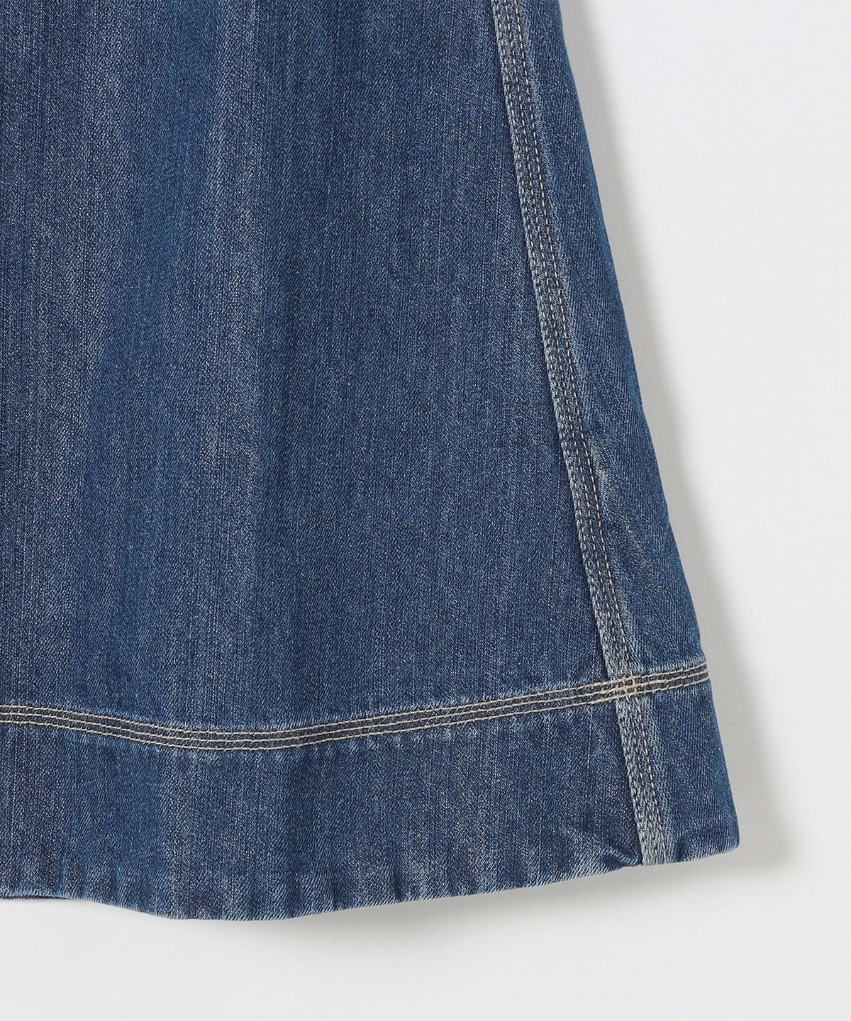 SHIPS any:〈ウォッシャブル〉カーゴ ミディ デニム スカート［SHIPS any DENIM］