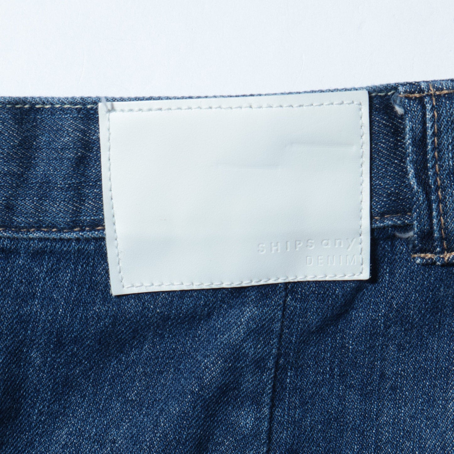 SHIPS any:〈ウォッシャブル〉カーゴ ミディ デニム スカート［SHIPS any DENIM］
