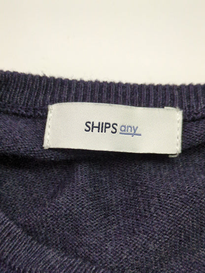 SHIPS any: ニット パフ プルオーバー ＆ フレア スカート セットアップ
