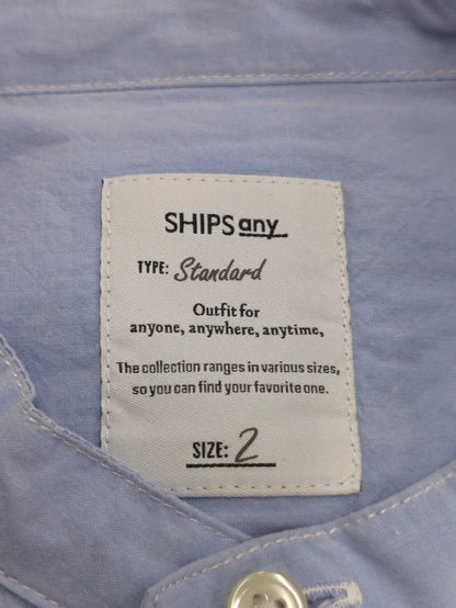 SHIPS any: STANDARD バンドカラー シャツ<KIDS>