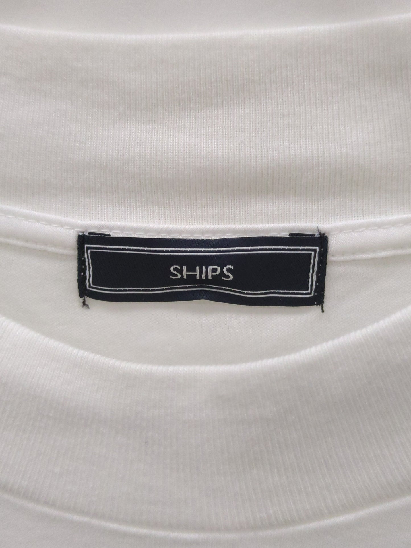 SHIPS: ALBINI モックネック ロングスリーブ Tシャツ