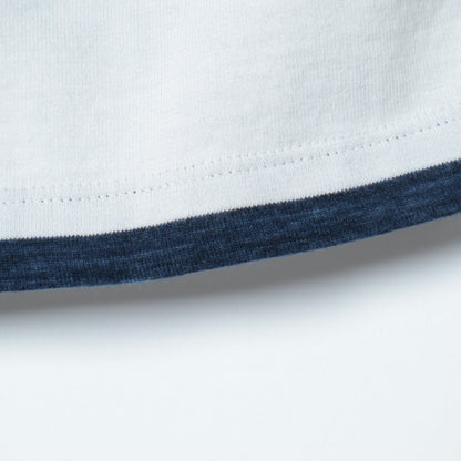 SHIPS: MADE IN JAPAN ワイドボーダー クルーネックネック Tシャツ