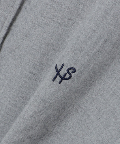 【WEB限定】SHIPS: MADE IN JAPAN ワンポイントロゴ 微起毛 ボタンダウンシャツ