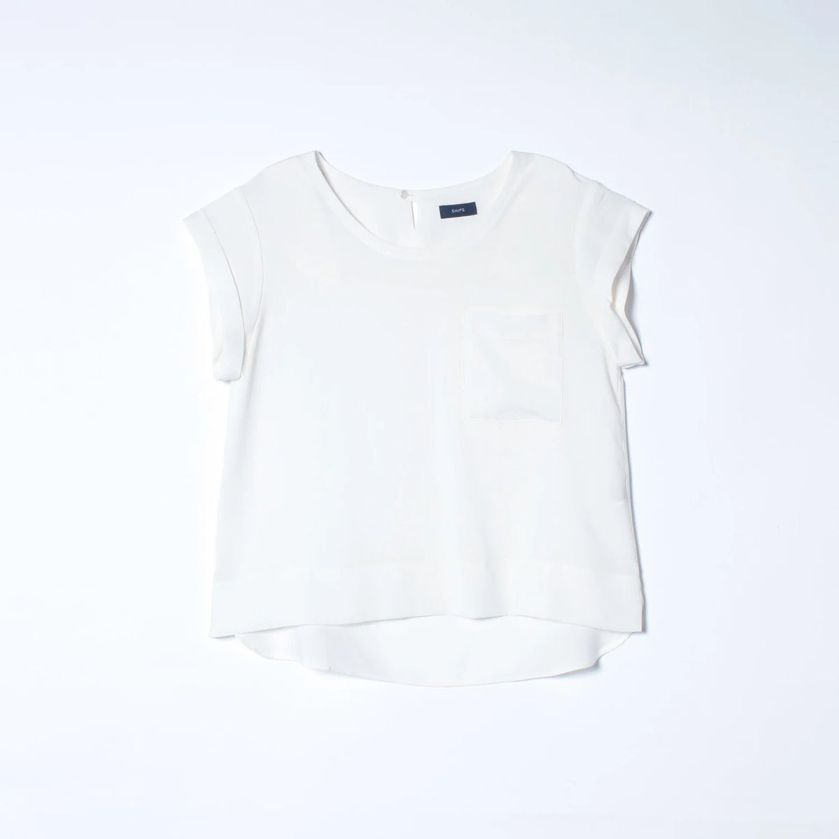 SHIPS:1412 TWILL POCKET T-BL