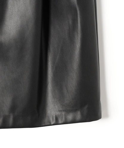 Primary NavyLabel:フェイクレザースカート