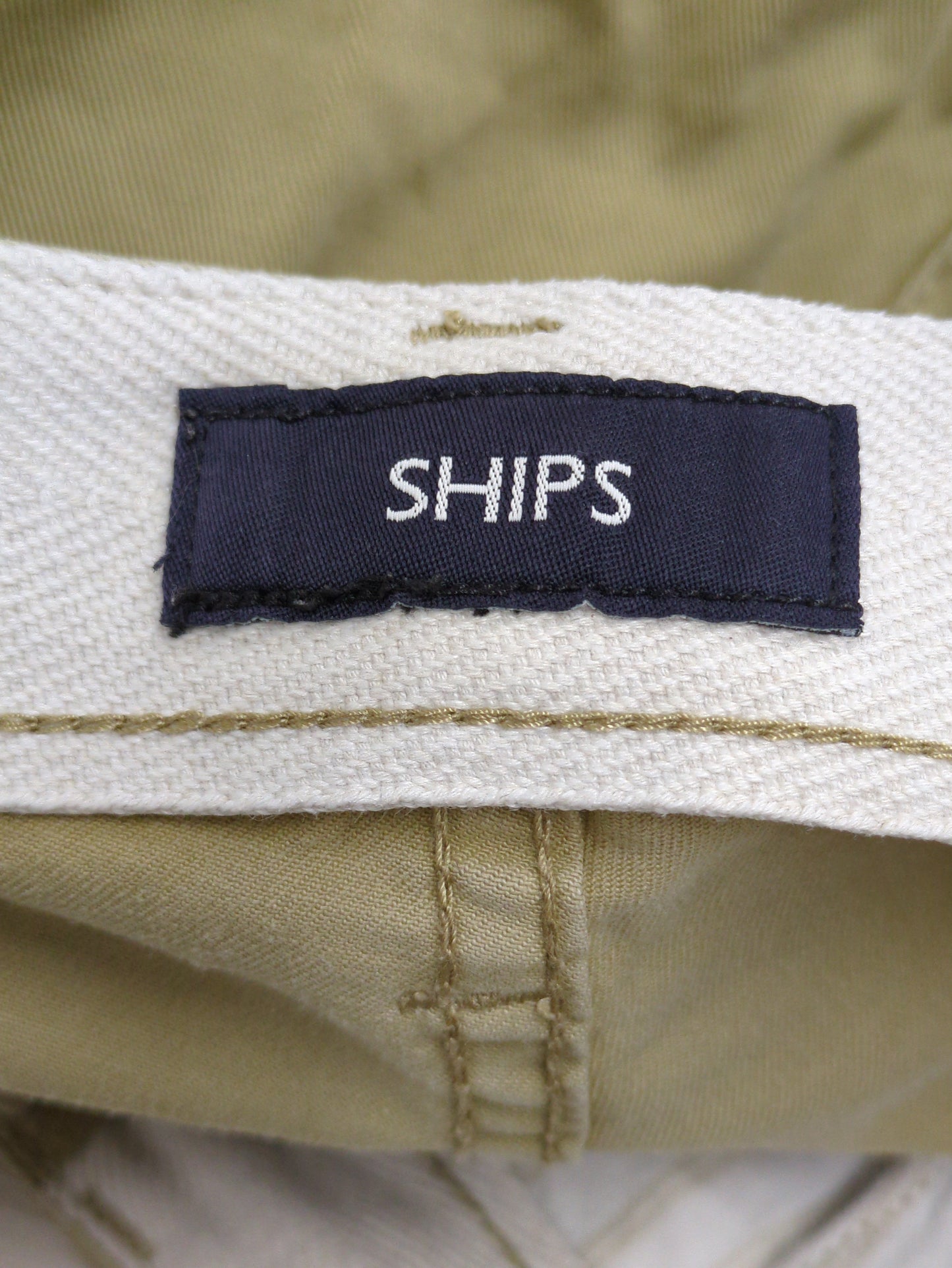SHIPS:〈抗菌加工〉japan quality カラー テーパード スリム チノパンツ
