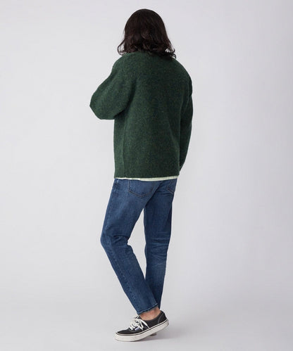 SHIPS:〈シェットランドタイプ〉ウール シャギードッグ ニット (セーター) 23FW