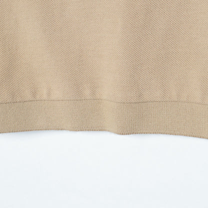 【SHIPS別注】LACOSTE: クラシック ニットリブ ポロシャツ