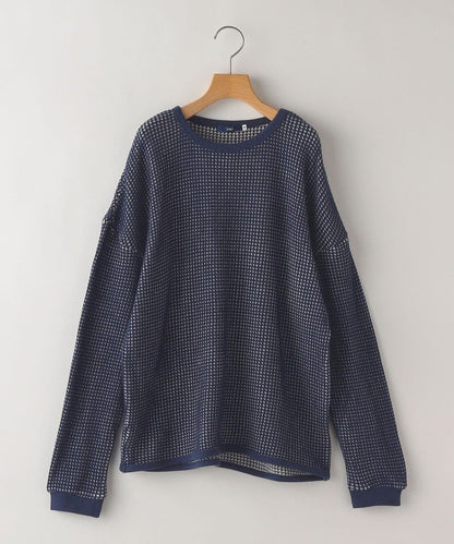 SHIPS KIDS:145〜160cm / ポコポコ ワッフル 長袖 カットソー