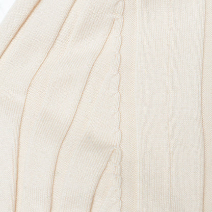 PrimaryNavyLabel:コットンウールワイドリブハイネックプルオーバー
