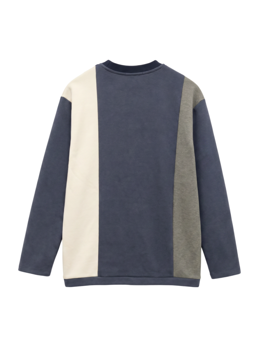 SHIPS: パネル アシンメトリー ポンチ ロングスリーブ カットソー (ロンT) 21SS