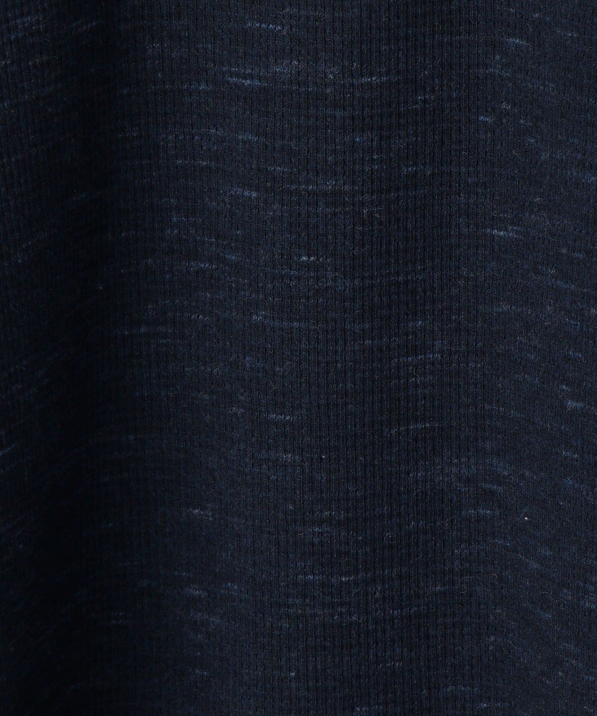 SHIPS: ワッフル フェイクレイヤード クルーネック ロングスリーブ Tシャツ (ロンT)