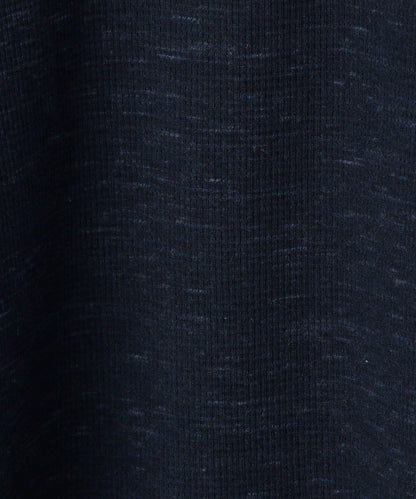 SHIPS: ワッフル フェイクレイヤード クルーネック ロングスリーブ Tシャツ (ロンT)