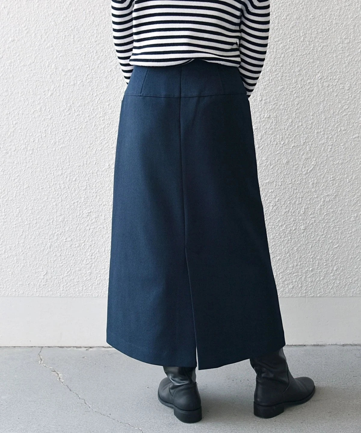 SHIPS any:〈洗濯機可能〉WARM パイピング Aライン スカート