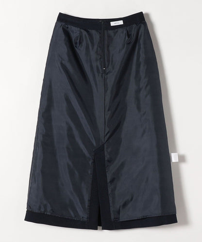 SHIPS any:〈洗濯機可能〉WARM パイピング Aライン スカート