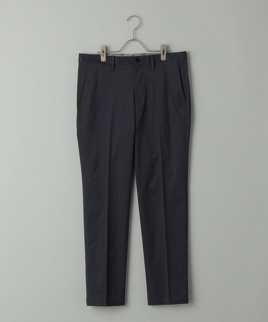 SHIPS: <ストレッチ 通気性>TEXBRID(R) ノープリーツ ライト ドビー 無地 パンツ