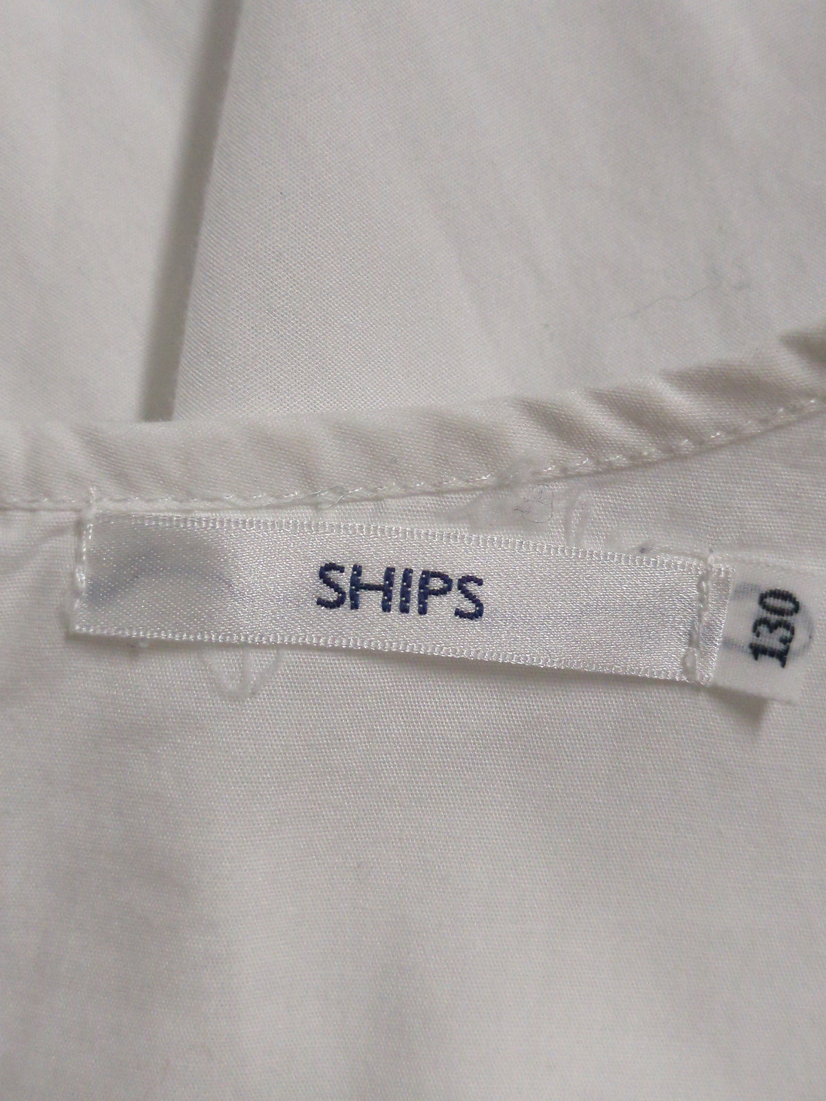 SHIPS KIDS:スモッキング パフスリーブ ブラウス(100〜130cm)