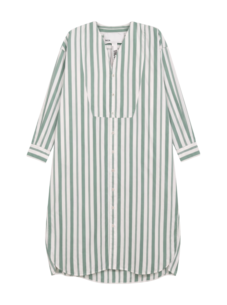 TICCA:ロングシャツカーディガン