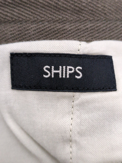 SHIPS: SOLOTEX(R) サフィラン リネン ハイブリッド イージー ショートパンツ