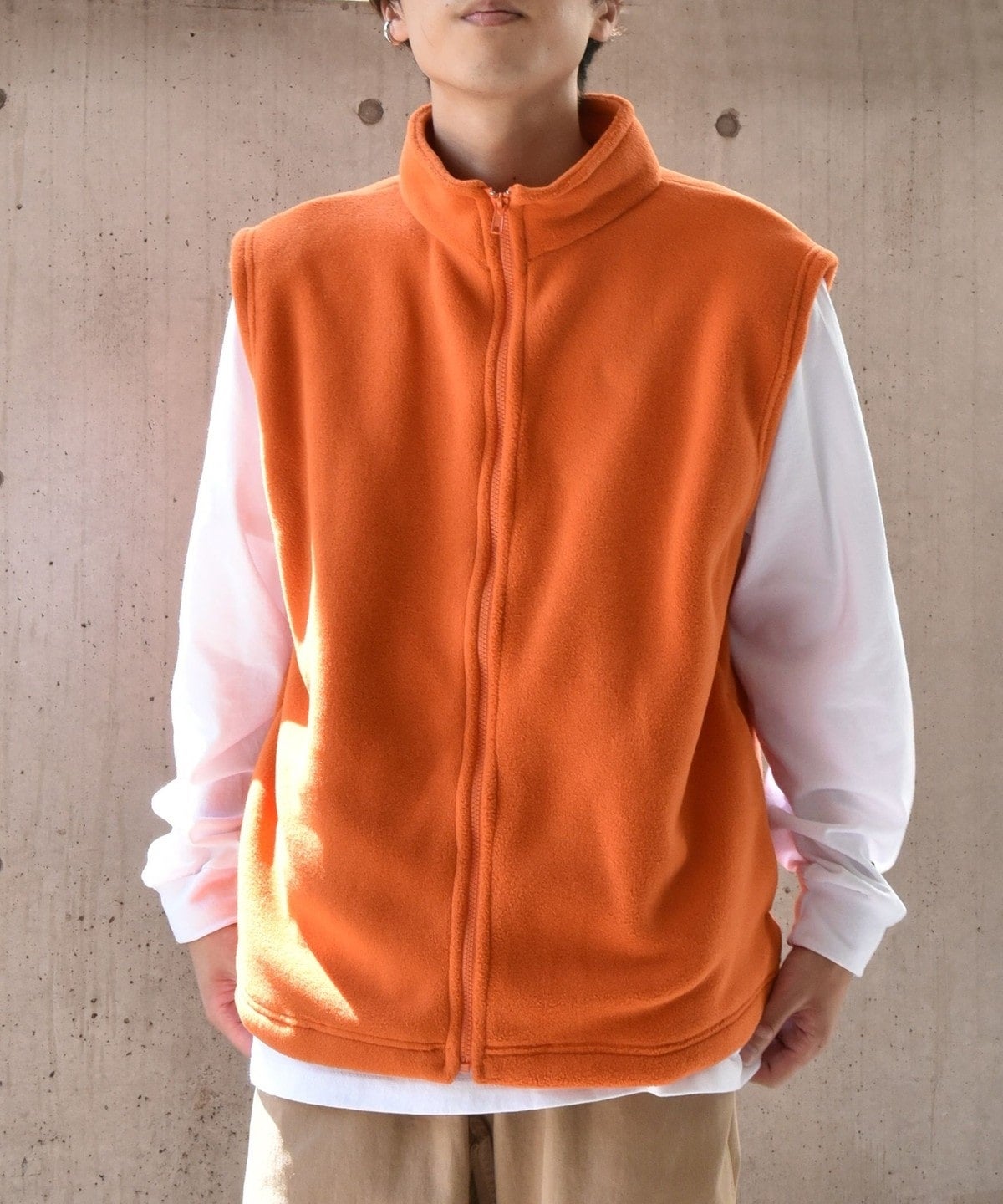 SHIPS any×MORDECHAI RUBINSTEIN: POLARTEC フリース ベスト