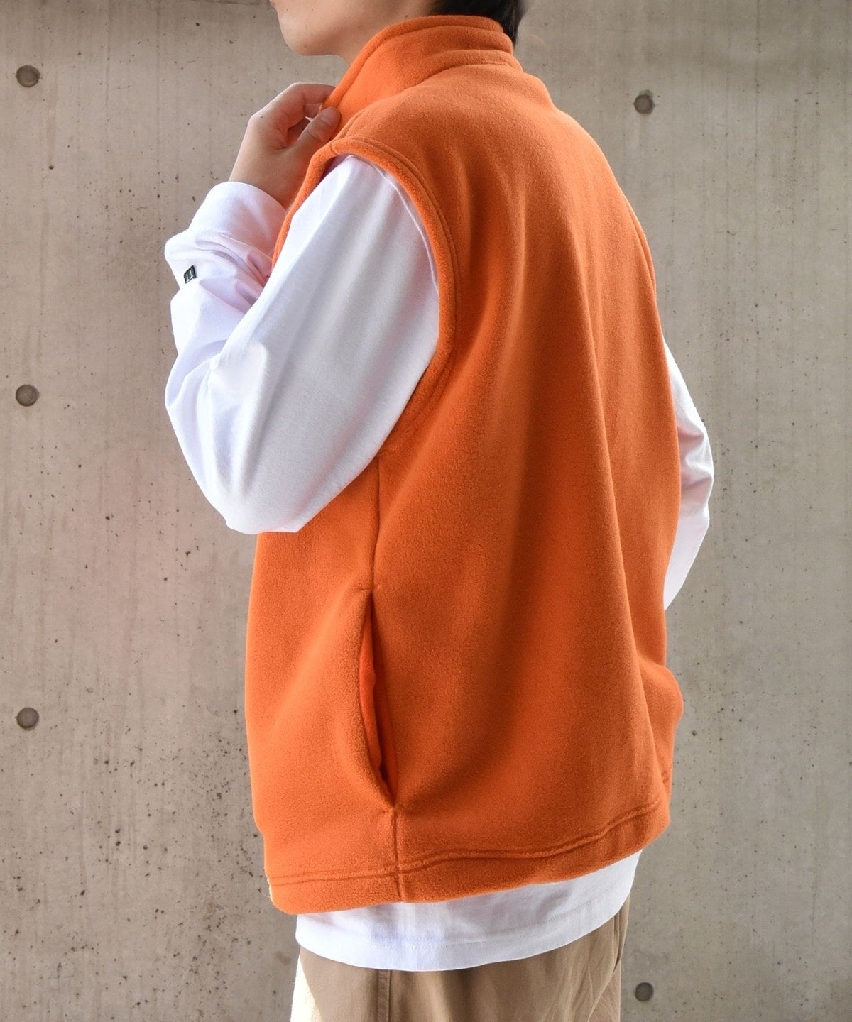 SHIPS any×MORDECHAI RUBINSTEIN: POLARTEC フリース ベスト