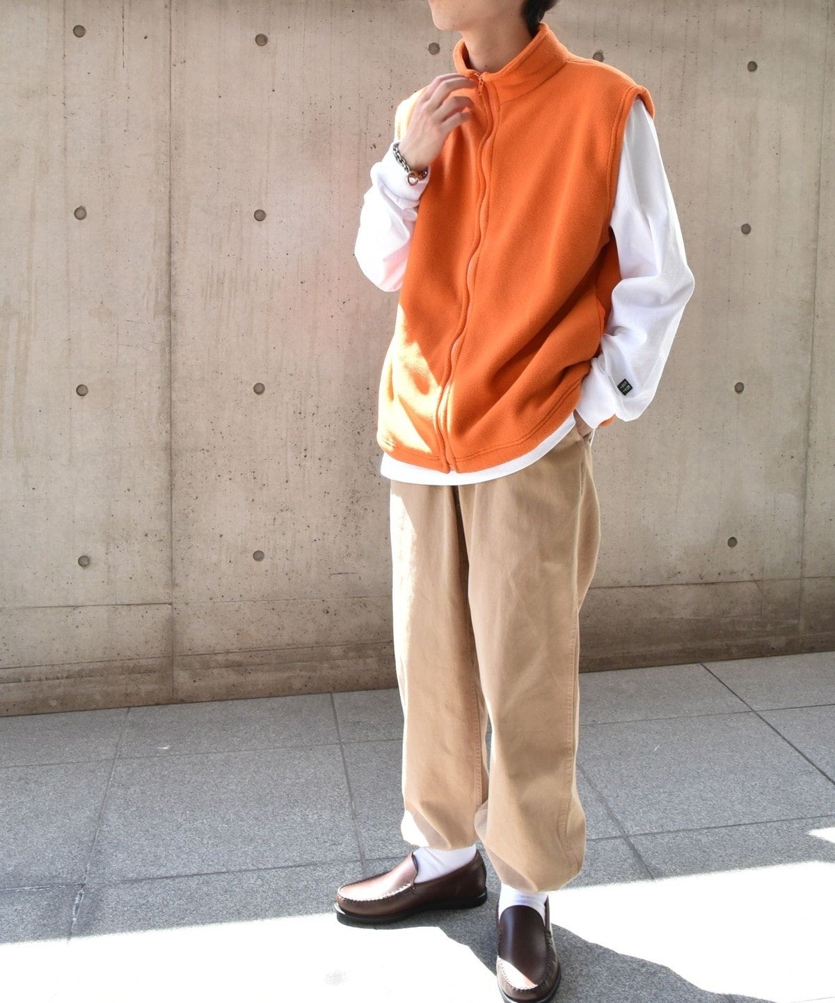 SHIPS any×MORDECHAI RUBINSTEIN: POLARTEC フリース ベスト