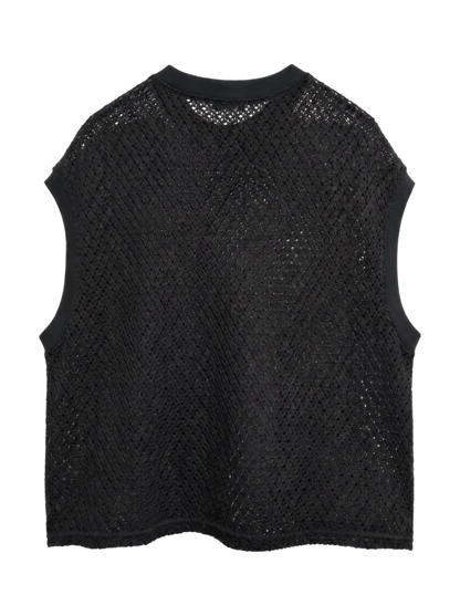 〈手洗い可能〉ラッセル レース フレンチスリーブ プルオーバー