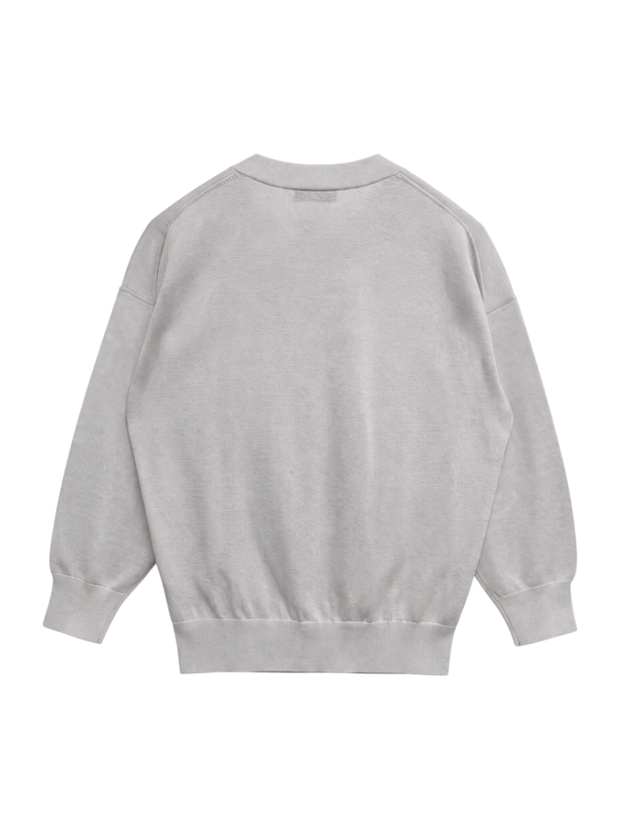 SHIPS Primary Navy Label:〈手洗い可能〉ラメ ニット Vネック カーディガン