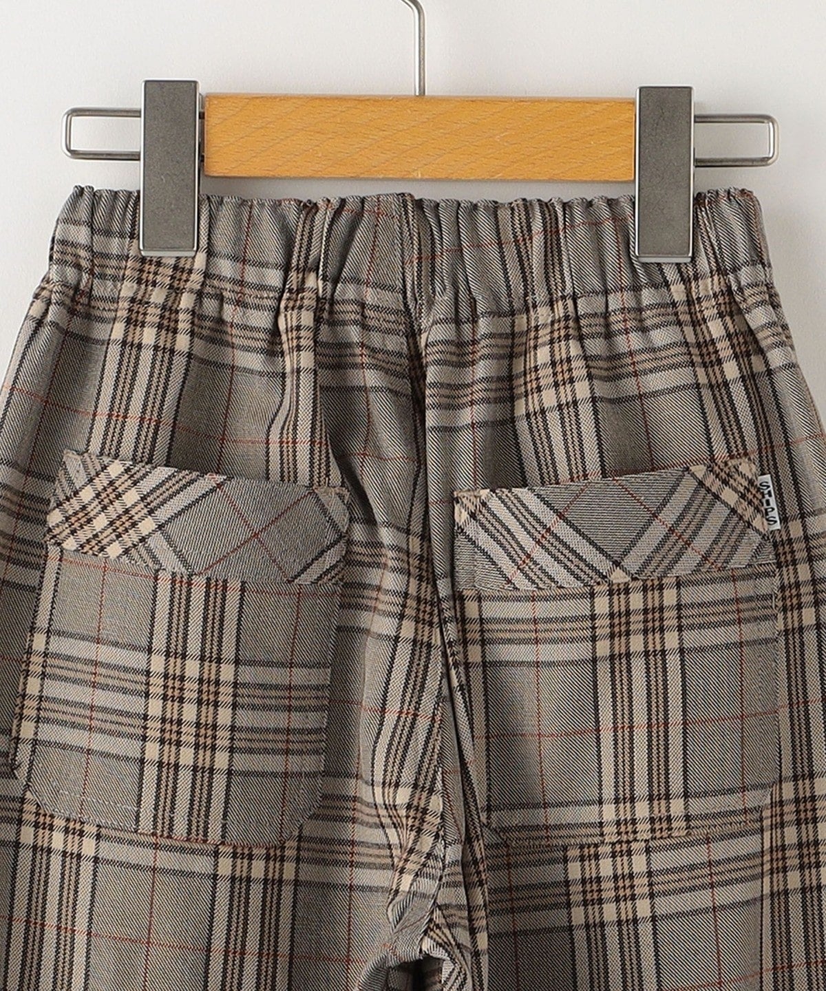 SHIPS KIDS:100〜130cm / グレンチェック シェフズ パンツ