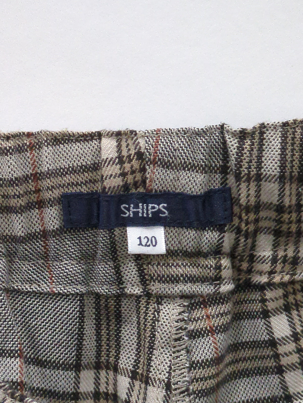 SHIPS KIDS:100〜130cm / グレンチェック シェフズ パンツ