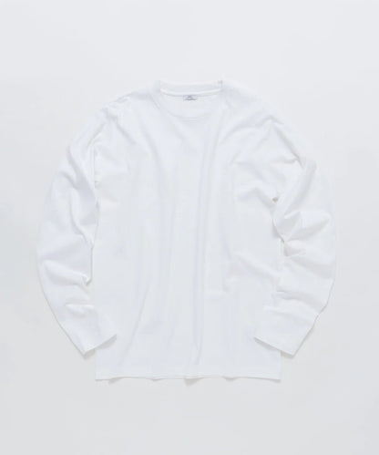 SHIPS: 抗菌・防臭 NANO-FINE(R) ハイゲージ クルーネック Tシャツ (ロンT)