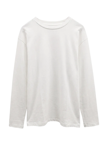 SHIPS: 抗菌・防臭 NANO-FINE(R) ハイゲージ クルーネック Tシャツ (ロンT)