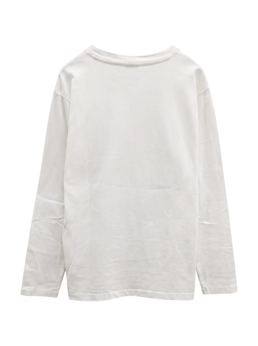 SHIPS: 抗菌・防臭 NANO-FINE(R) ハイゲージ クルーネック Tシャツ (ロンT)