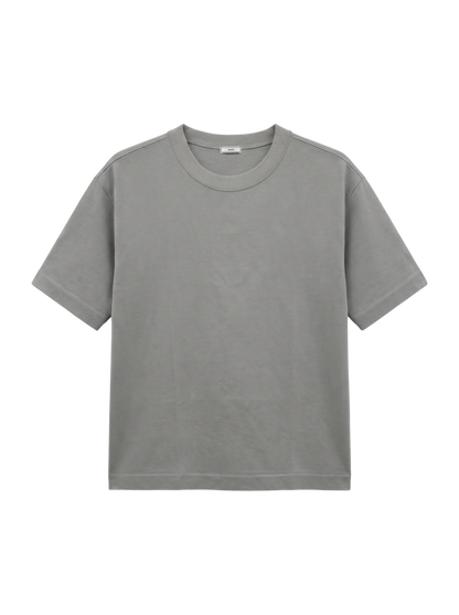 SHIPS: クルーネック ハイゲージ ダンボールニットTシャツ ライト