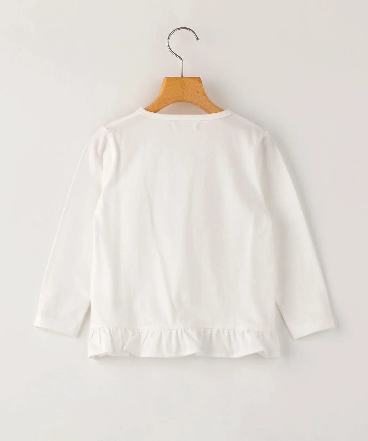 SHIPS KIDS:フラワー フリル 長袖 TEE(100〜130cm)