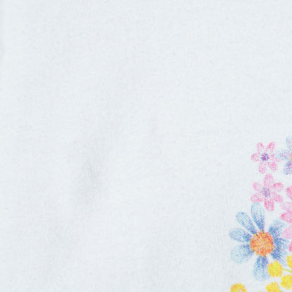 SHIPS KIDS:フラワー フリル 長袖 TEE(100〜130cm)