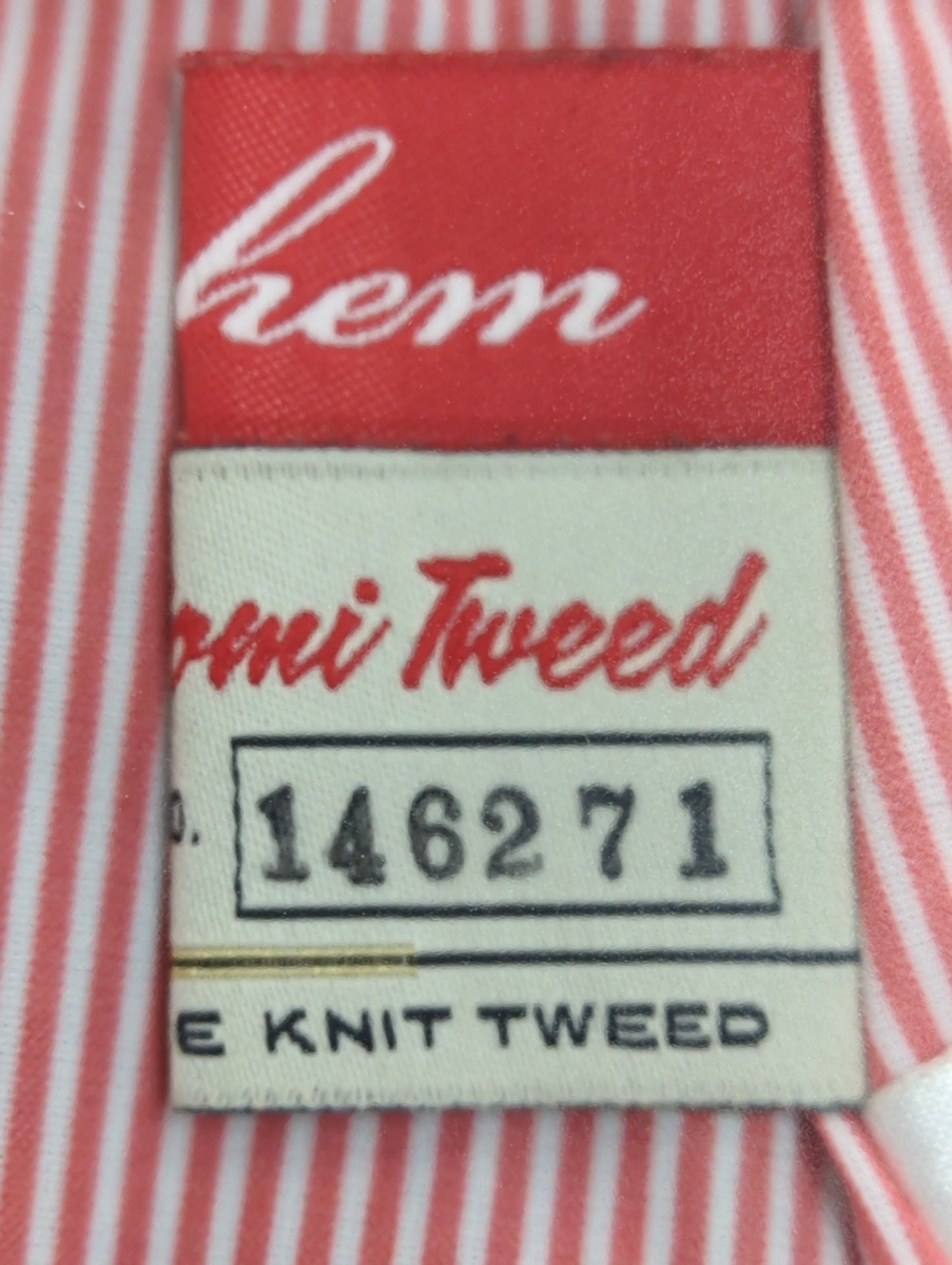 COOHEM:CHK TWEED SK