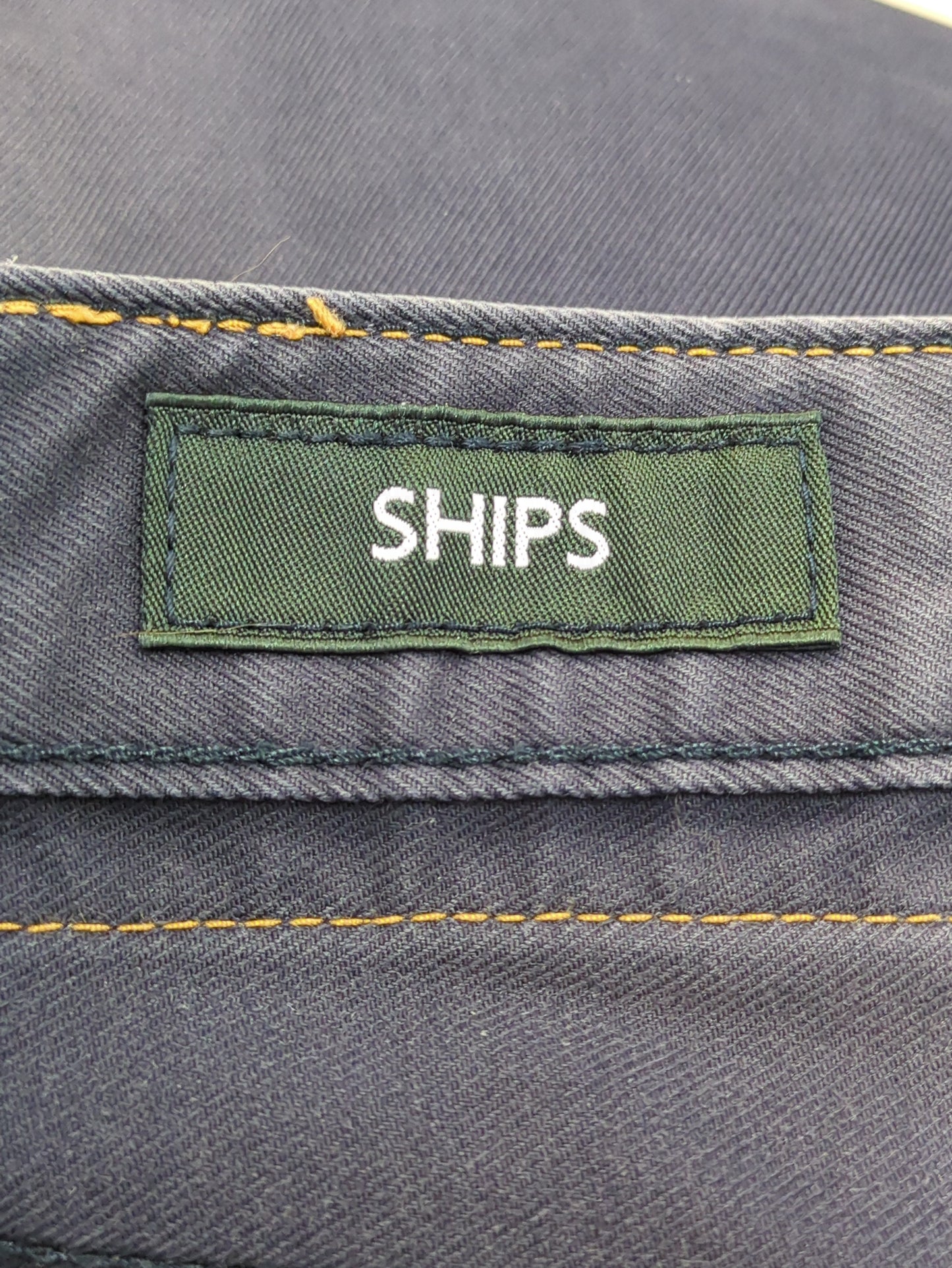 SHIPS: オイカワデニム縫製 カラー セルビッチ 5ポケット パンツ