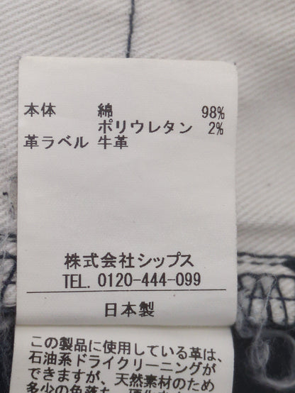 SHIPS: オイカワデニム縫製 カラー セルビッチ 5ポケット パンツ