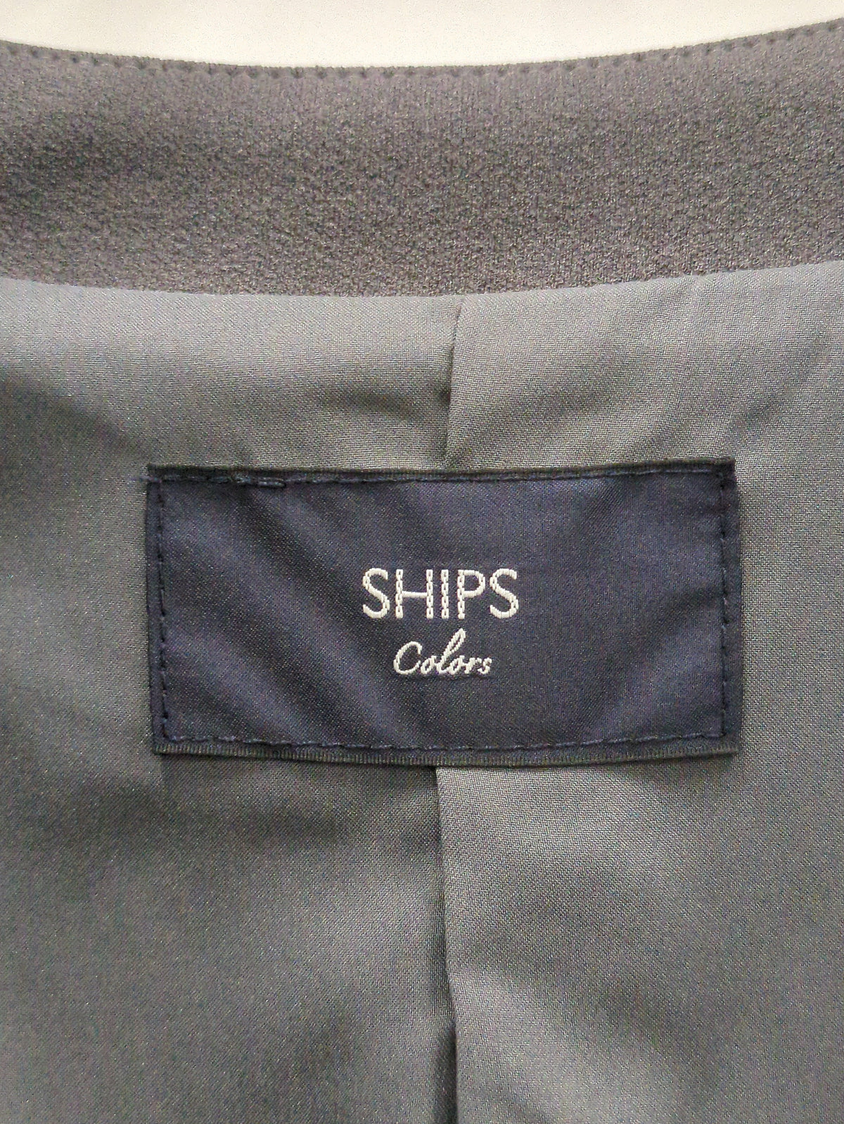 SHIPS Colors:ストレッチ ジョーゼット Vカラー ジャケット2(セットアップ対応可能)