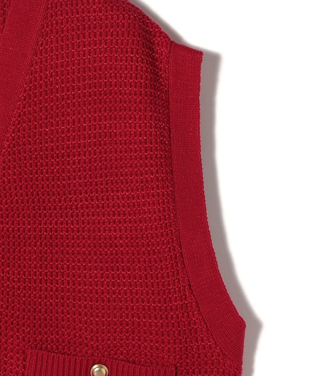 SHIPS Colors:〈手洗い可能〉ニット ツイード ベスト