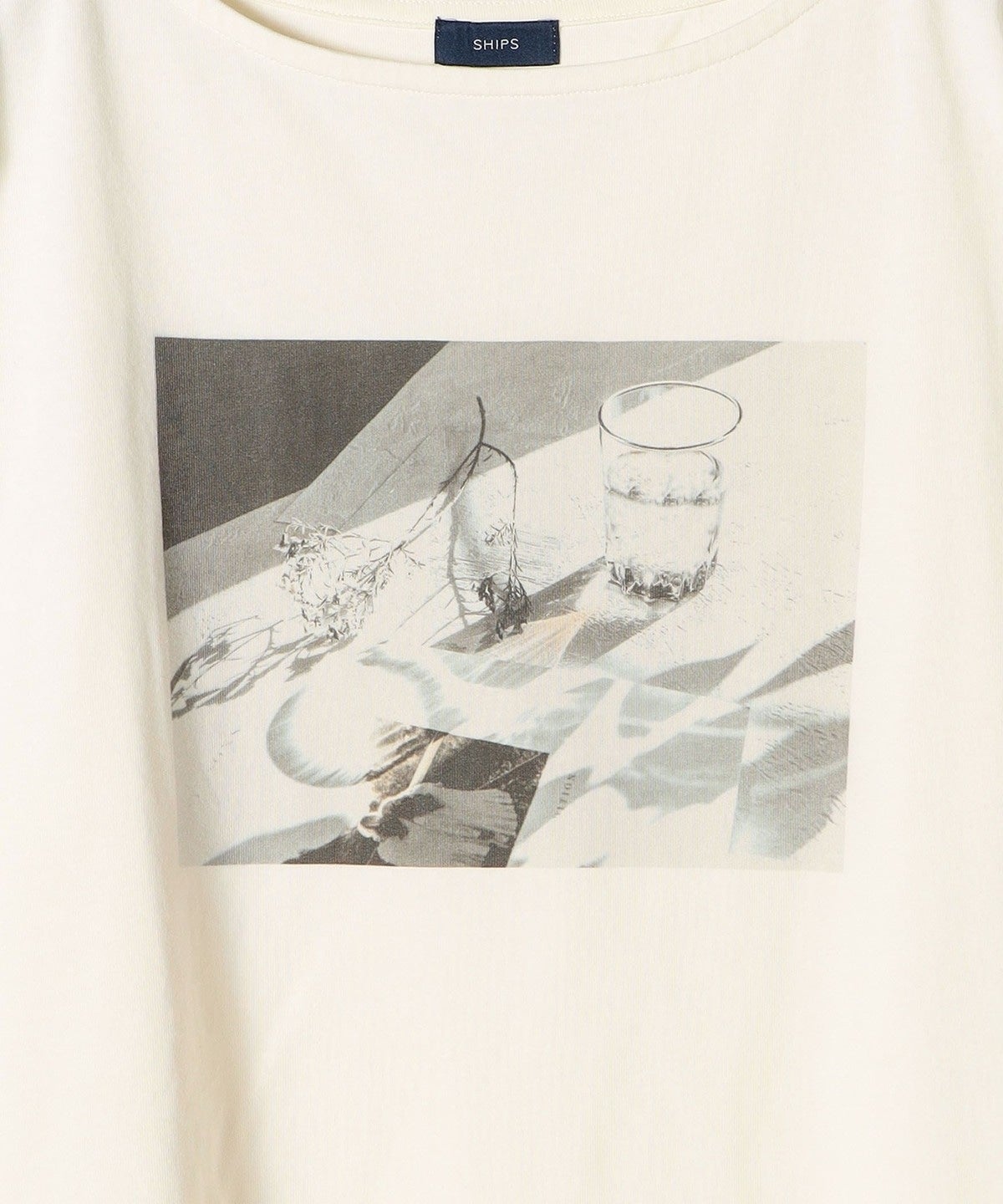 【WEB限定】スリットスリーブボートネックフォトTEE