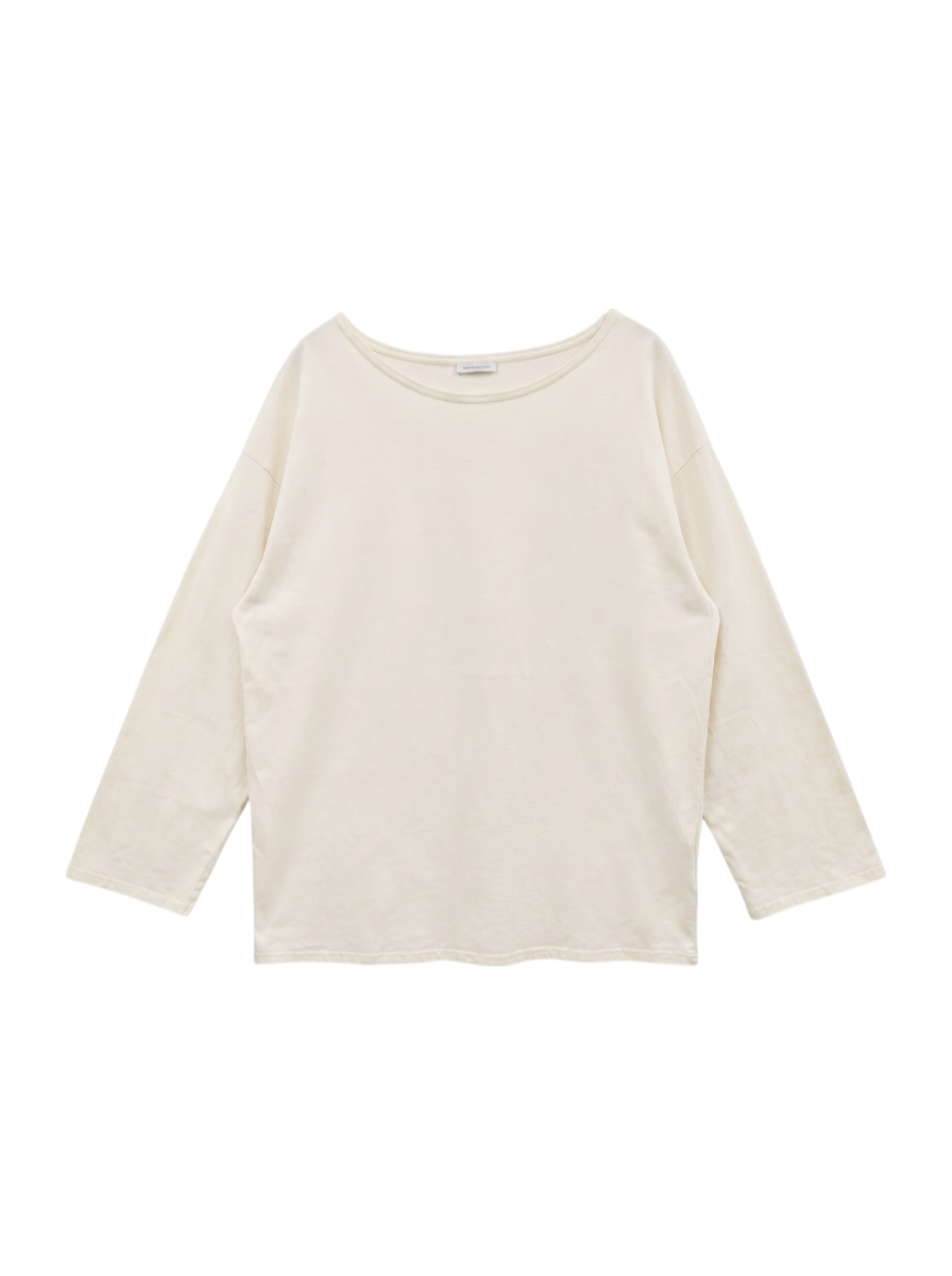 【WEB限定】スリットスリーブボートネックフォトTEE